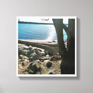 Life is a beach canvas print