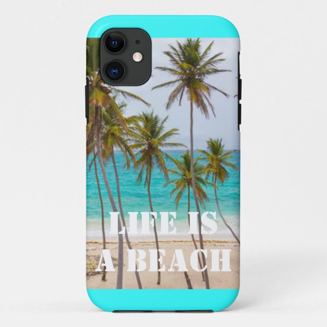 Life is a beach, iPhone 5 Case (Back)