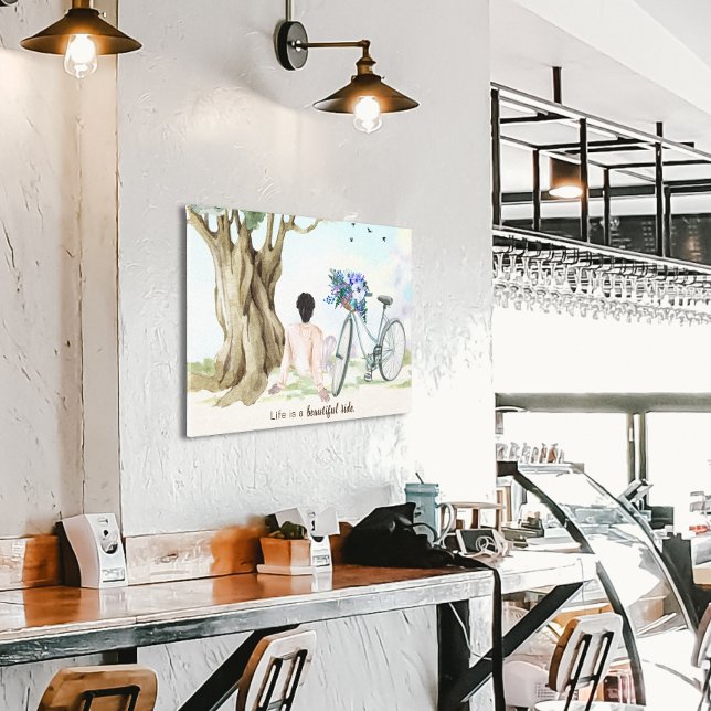 Life is a Beauitful Ride Bicycle Canvas Print (Creator Uploaded)