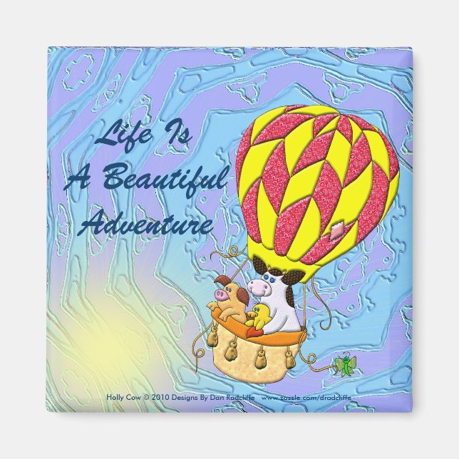 Life Is A Beautiful Adventure Magnet (Front)