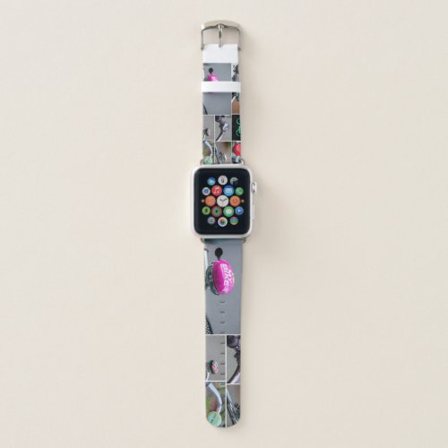 Life is a beautiful ride on a bicycle apple watch band