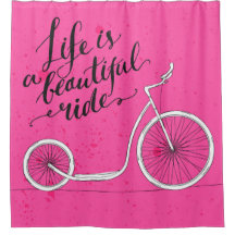 Life Is A Beautiful Ride Pink