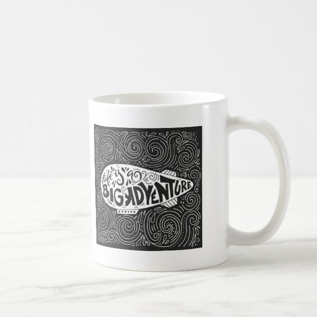 Life Is A Big Adventure Coffee Mug (Right)