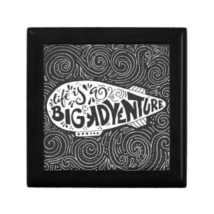 Life Is A Big Adventure Keepsake Box