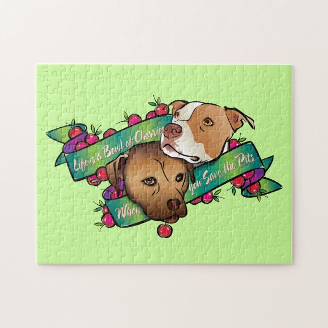 Life is a Bowl of Cherries... Jigsaw Puzzle (Horizontal)