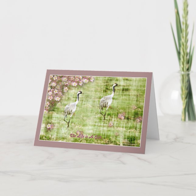 Life Is A Gift Card (Front)