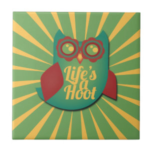 Life is a HOOT Tile