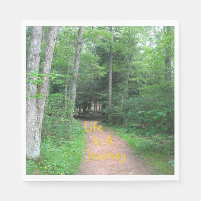 Life Is A Journey 2 Napkins (Front)