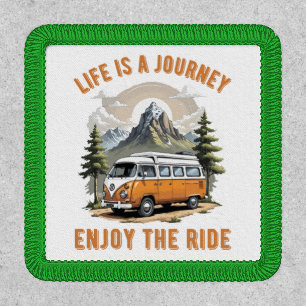 Life is a Journey Camping Van Patch