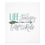 Life is a Journey Enjoy the Ride Boho Wanderlust Photo Print