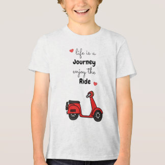 Life Is a Journey, Enjoy the Ride Tri-Blend Shirt