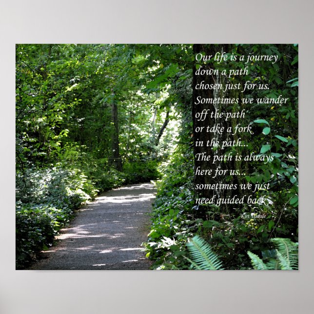 Life Is A Journey - Inspirational Poster (Front)