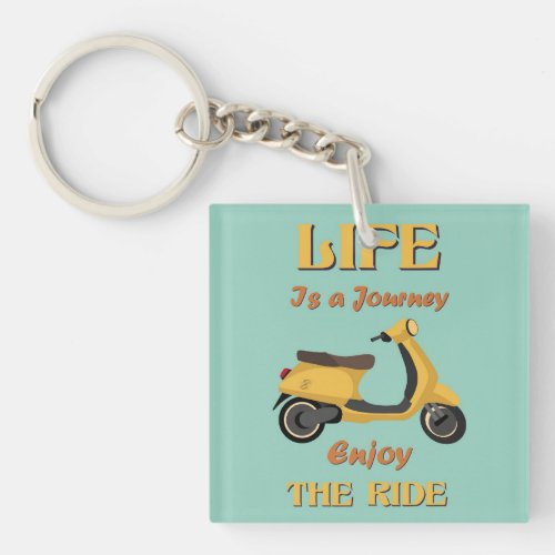 Life Is a Journey Keychain