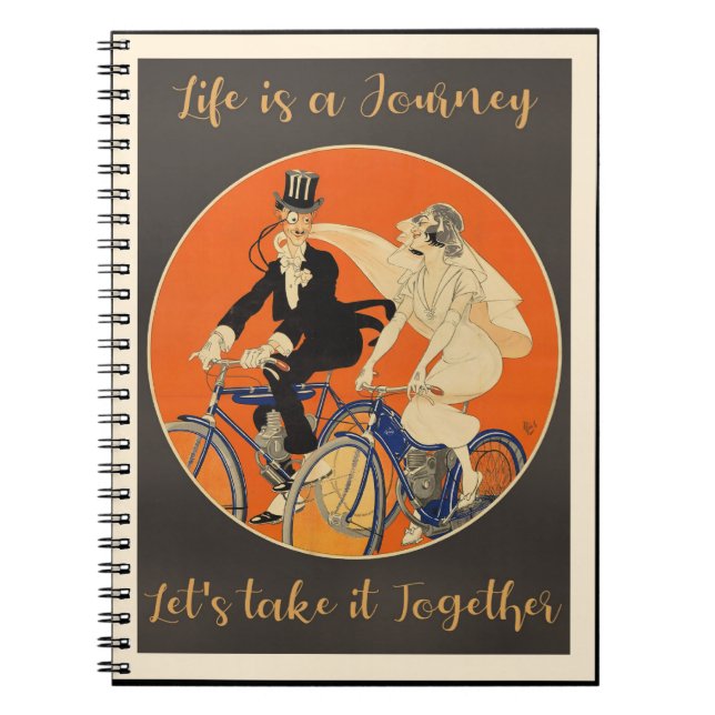 Life is a Journey, Love, Notebook (Front)