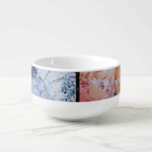 Life is a Journey Soup Mug (Front)