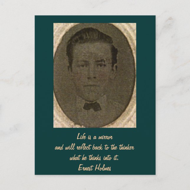 Life is a Mirror Postcard (Front)