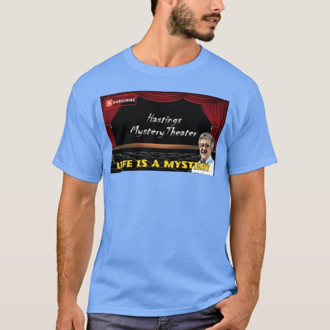 Life is a Mystery Randall Schaefer retro T-Shirt (Front)
