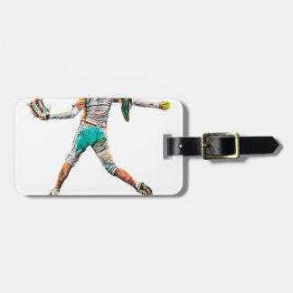 Life Is a Pitch Luggage Tag