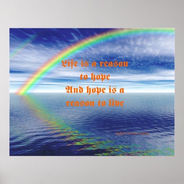 life is a reson frame prints (Front)