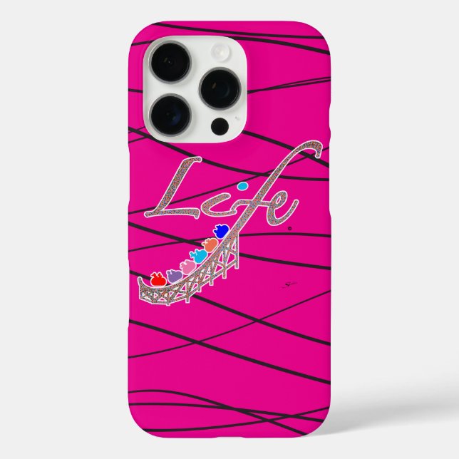 Life is a Roller Coaster Case-Mate iPhone Case (Back)