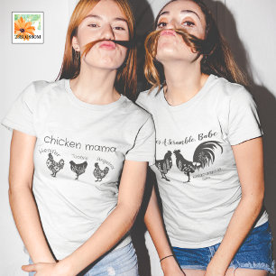Life is a Scrumble hen crazy lady funny tshirt