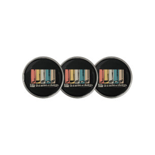 Life Is A Series Of Choices Golf Funny Golfing  Ball Marker