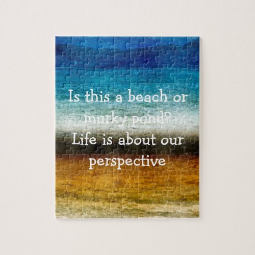 Life Is About Our Perspective Jigsaw Puzzle