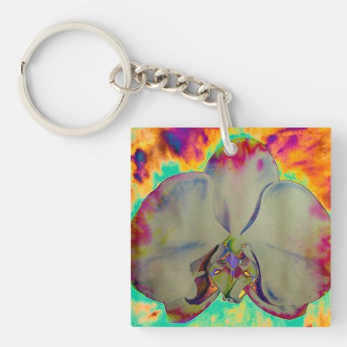 Life is about the Journey _ Fire Orchid Keychain