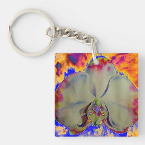 Life is about the Journey _ Fire Orchid Keychain