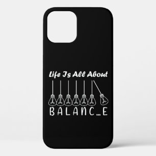 Life is all about balance motivational inspiration iPhone 12 case