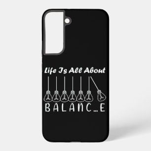 Life is all about balance motivational inspiration samsung galaxy s22+ case