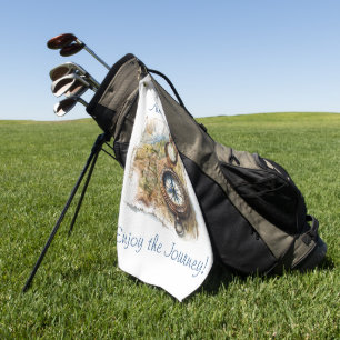 Life Is An Adventure Golf Towel
