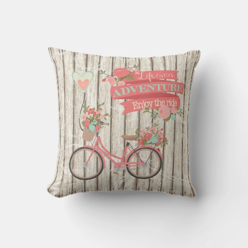 Life Is An Adventure Personalized Pillow