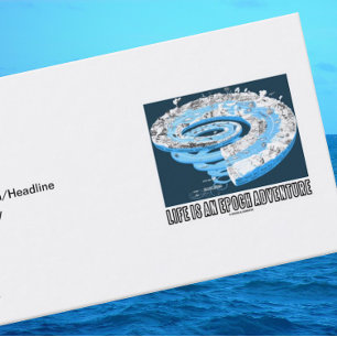 Life Is An Epoch Adventure (Geological Time) Business Card