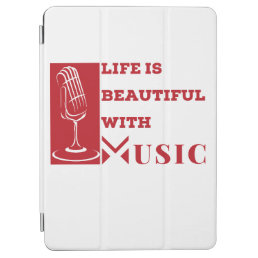 Life is beautiful Artwork iPad Air Cover