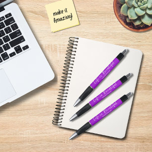 Life Is Beautiful Business Tagline Blog Purple Pen