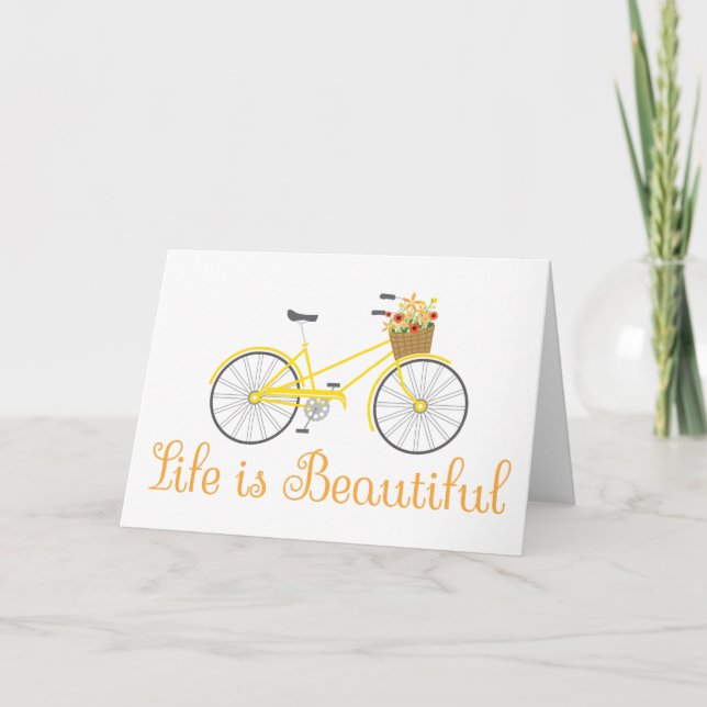 Life Is Beautiful Card (Front)