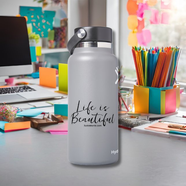 Life Is Beautiful | Company Name Blog Brand Sticker (Creator Uploaded)