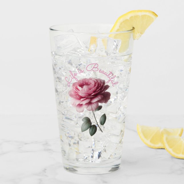 Life is Beautiful Glass (Back Ice)