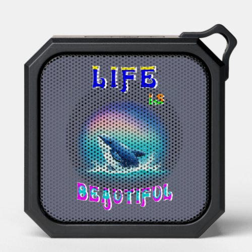 Life Is Beautiful Hermanus Africa September Whale Bluetooth Speaker
