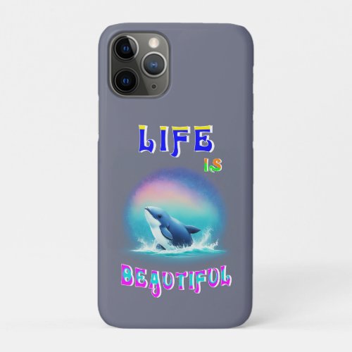Life Is Beautiful Hermanus Africa September Whale iPhone 11 Pro Case