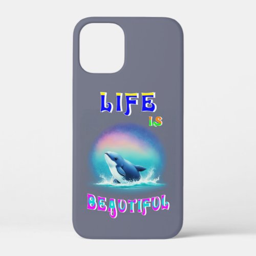 Life Is Beautiful Hermanus Africa September Whale iPhone 12 Mini Case
