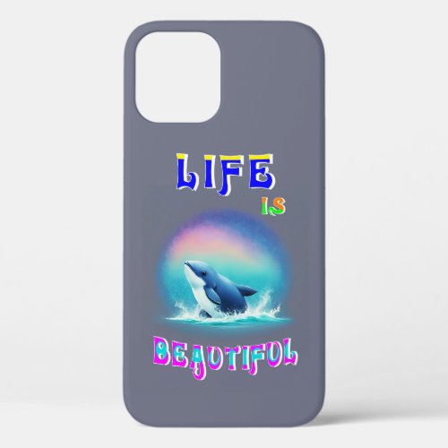 Life Is Beautiful Hermanus Africa September Whale iPhone 12 Pro Case