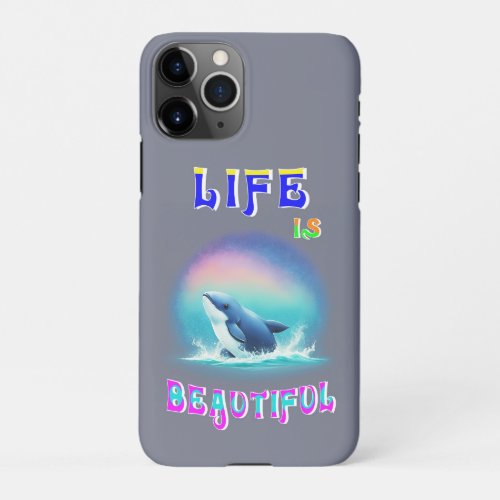 Life Is Beautiful Hermanus Africa September Whale iPhone 11Pro Case