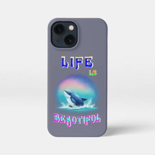 Life Is Beautiful Hermanus Africa September Whale iPhone 13 Mini Case