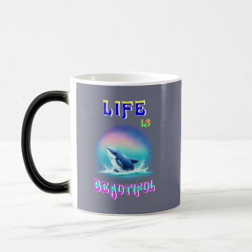 Life Is Beautiful Hermanus Africa September Whale Magic Mug