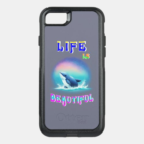 Life Is Beautiful Hermanus Africa September Whale OtterBox Commuter iPhone SE87 Case