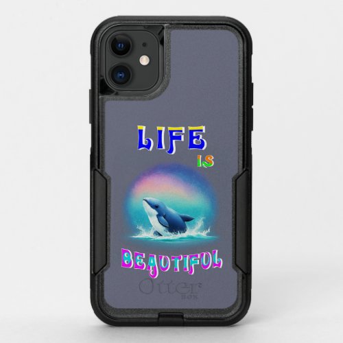 Life Is Beautiful Hermanus Africa September Whale OtterBox Commuter iPhone 11 Case