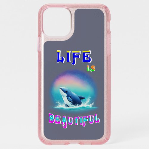 Life Is Beautiful Hermanus Africa September Whale Speck iPhone 11 Pro Max Case