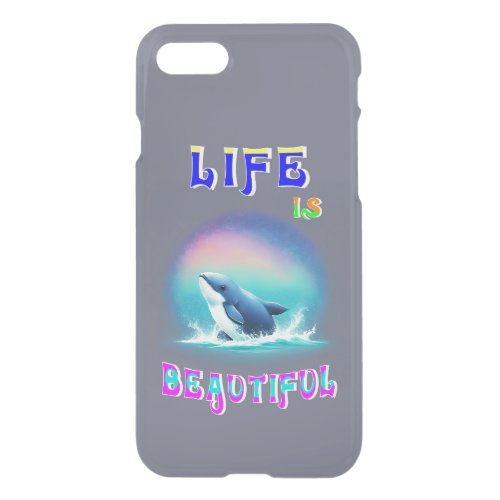 Life Is Beautiful Hermanus Africa September Whale iPhone SE87 Case
